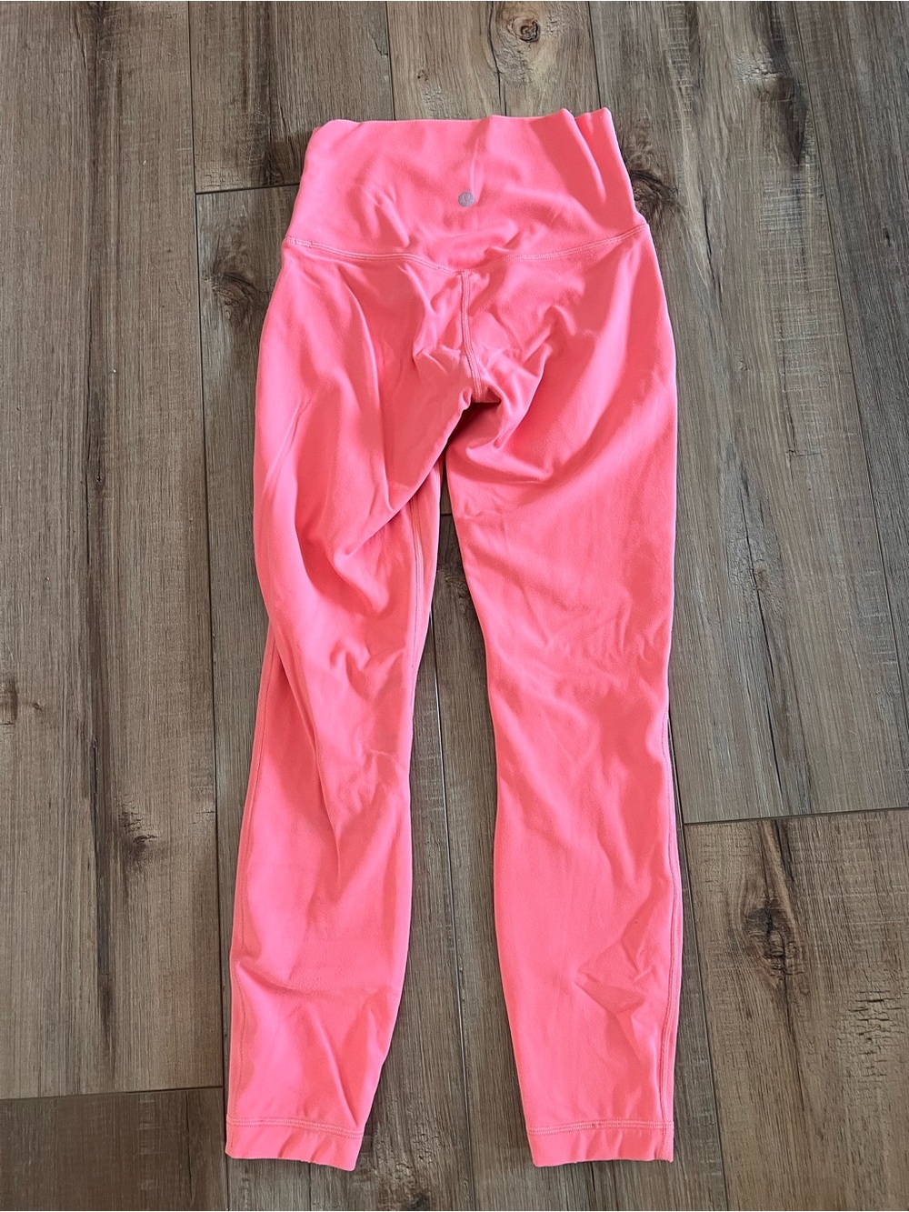 Lululemon Align High-Rise Pant 25" Sonic Guava Pink 4 Double Lined Leggings Nulu